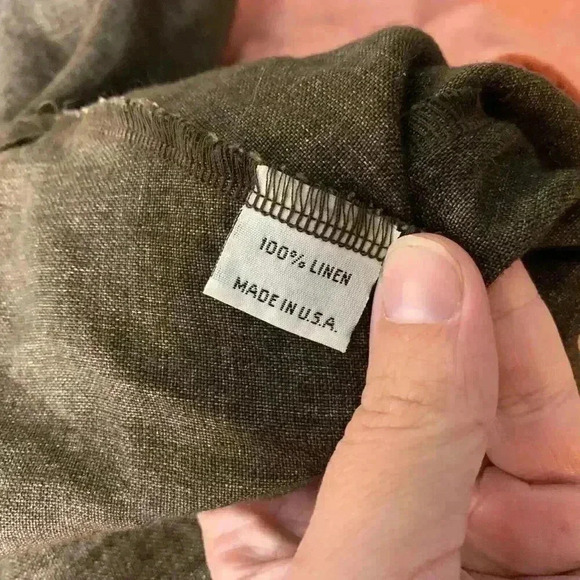 Bryn Walker Jacket Womens Small Linen Lagenlook Oversized Made in USA - Picture 3 of 5